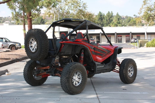 Honda Talon Spare Tire Carrier
