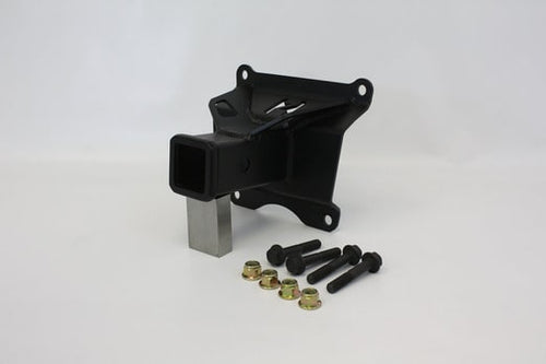 Hitch reciever/rear bulkhead stiffener for the Honda Talon R/X. Hardware included with every purchase.