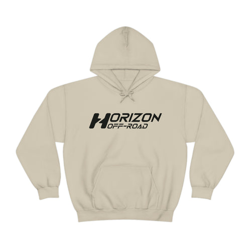 Black Logo Horizon Off-Road Hoodie